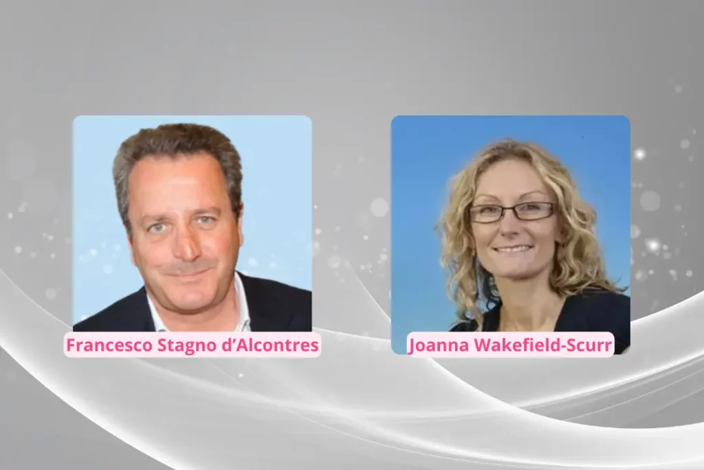 Francesco Stagno dAlcontres e Joanna Wakefield Scurr