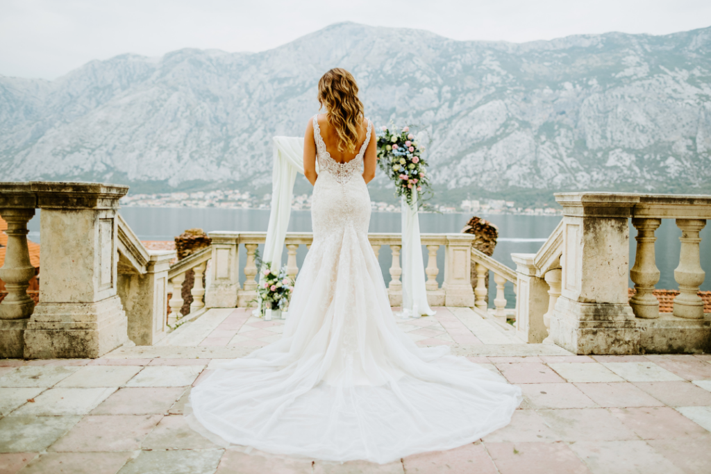 abito da sposa a sirena