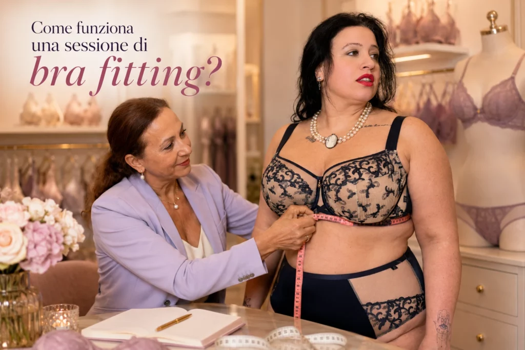 come funziona una sessione di brafitting