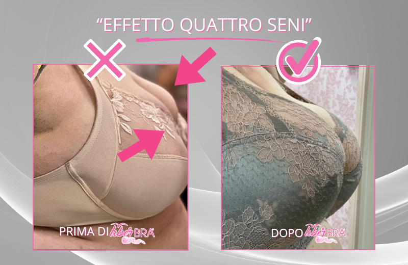 Effetto quattro seni reggiseno