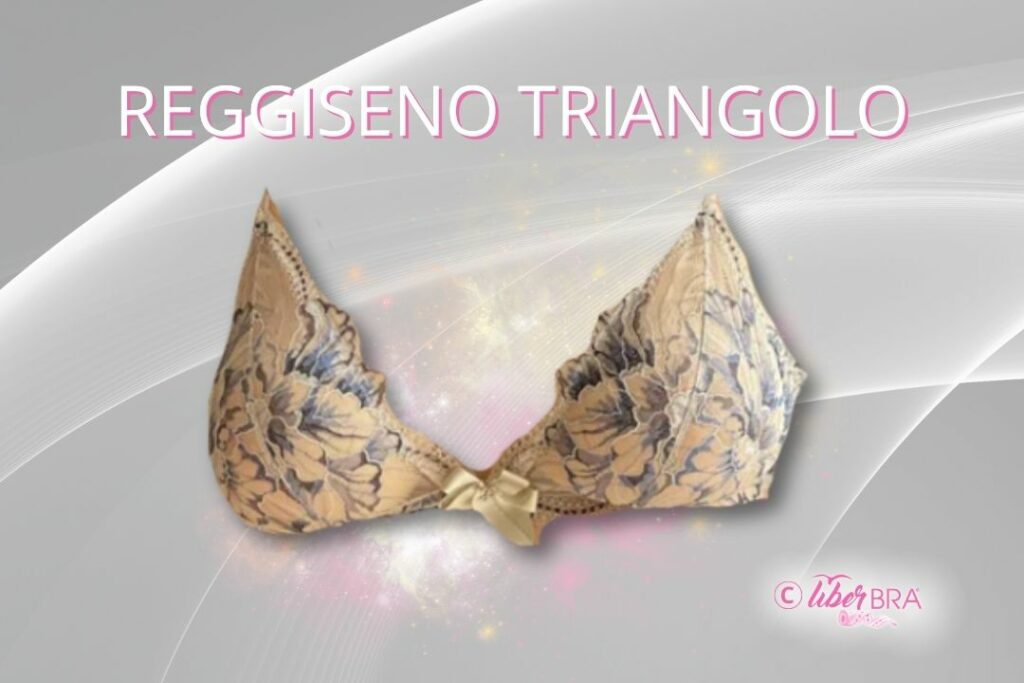modello reggiseno a triangolo